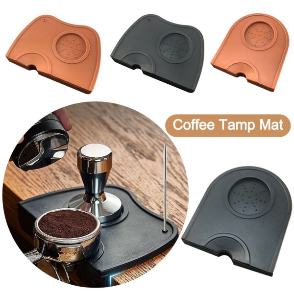 Espresso Tamper Mat Kaffe Tamper Mat BROWN S brown S