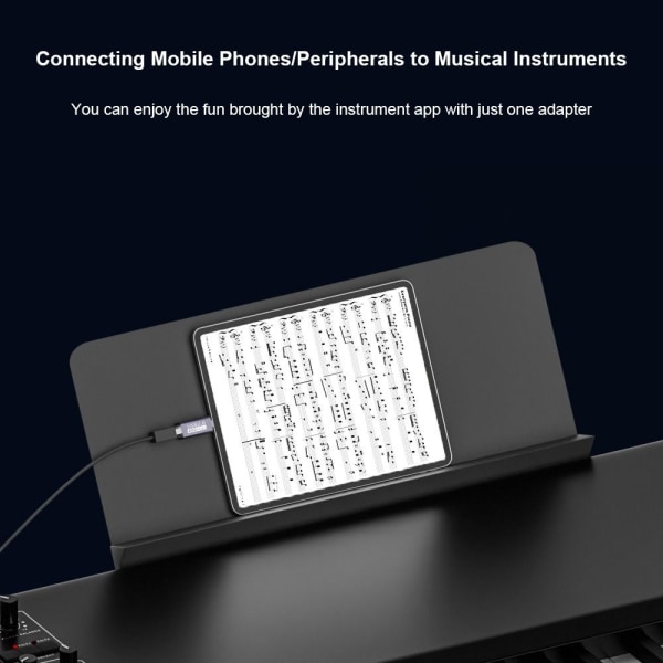 USB-B til Type-C Converter MIDI Adapter USB-B TIL MICRO USB USB-B USB-B to Micro USB