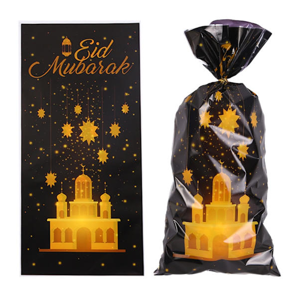 50 st Ramadan Presentpåsar Eid Presentpåse Förpackningspåse