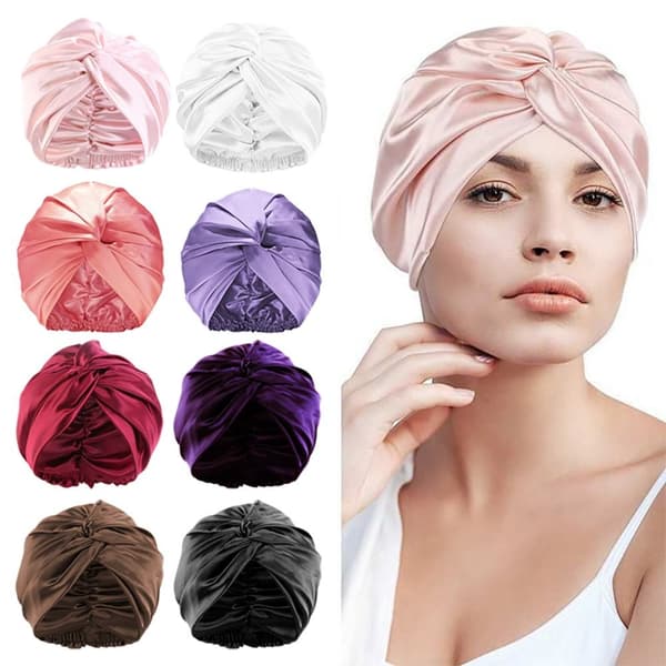 Satin Sovehætte FARVE 9 FARVE 9 Color 9