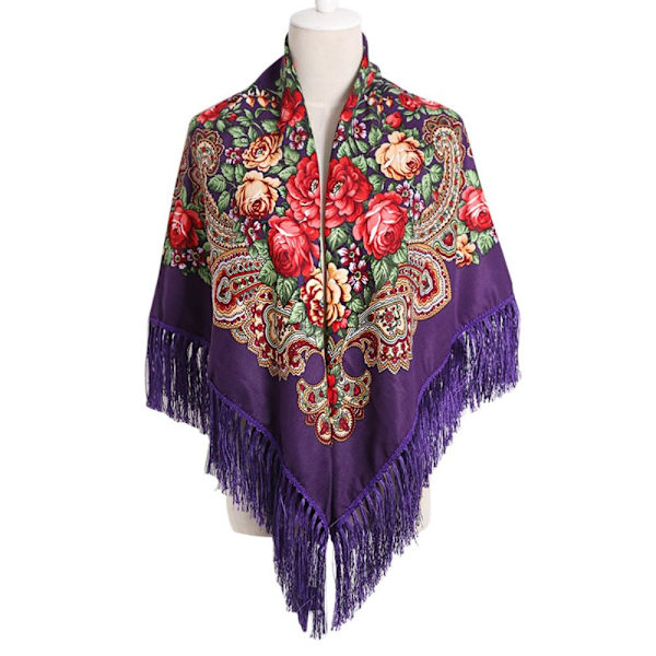 Fringed Square Scarves Resesjal 4 4 4