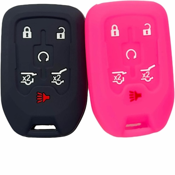 Keyless Entry Remote Car Smart Key Fob Remote Protector Skin