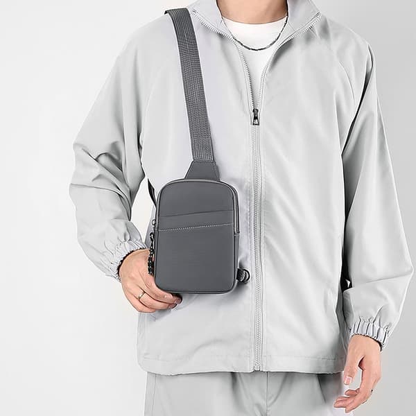 Brysttaske Mavetaske SORT BLACK