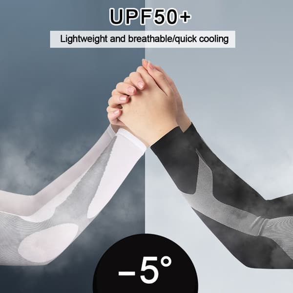 Solbeskyttelsesærmer HVIDE white
