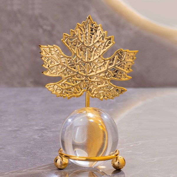 Leaf Crystal Ball Ornament Crystal Ball Craft 6 6 6