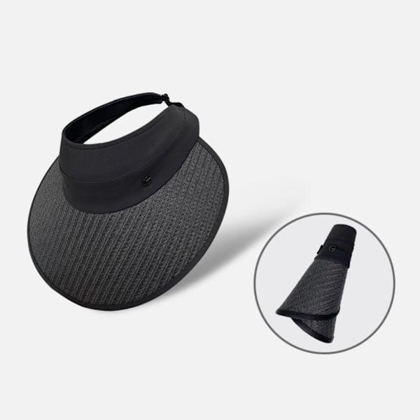 Tom Top Hat Visir Cap SORT Black
