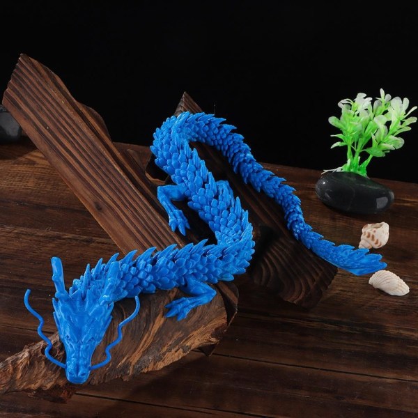 3D- printed nivelletty lohikäärme 3D- printed lohikäärme PURPLE purple