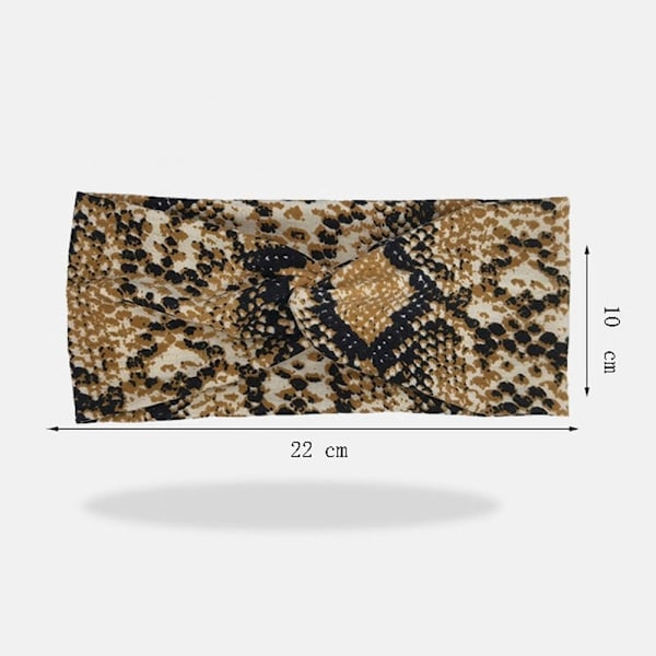 Korshårband Leopardpannband FÄRG 4 FÄRG 4 Color 4