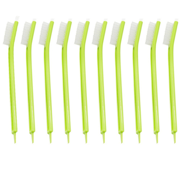 10st Rengöringsborstar Spaltborstar Skrubberborstar Green 10Pcs-10Pcs