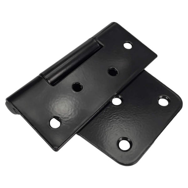 Heavy Duty Gate Saranat Musta Paint Flat Kulma Sarana 1PC 1PC 1pc