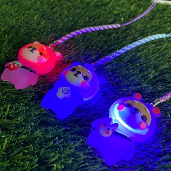 Golf Gummi Tees Forhindrer Golf Tap Holder Shiba Inu Ball Sete