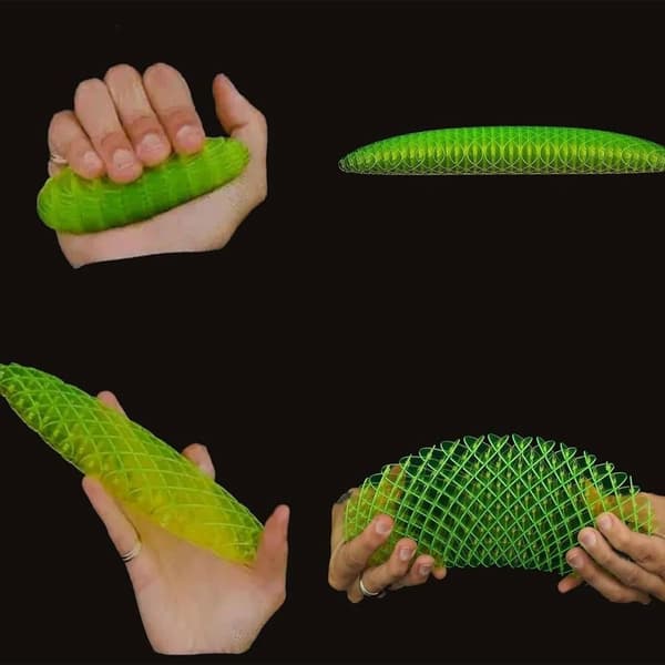 Orm Stor Fidget Leke Stressreduserende Transformerende Orm Leke 12CM 12cm