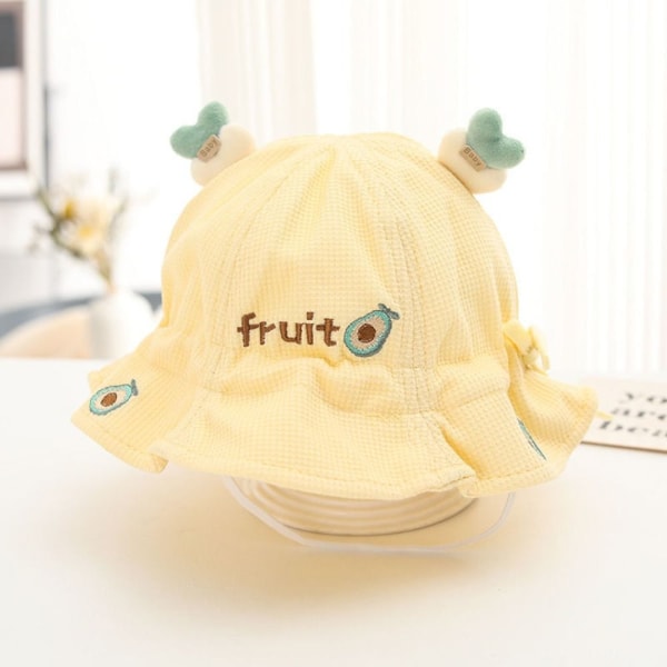 Baby Bucket Hat Sun Cap KELTAINEN Yellow