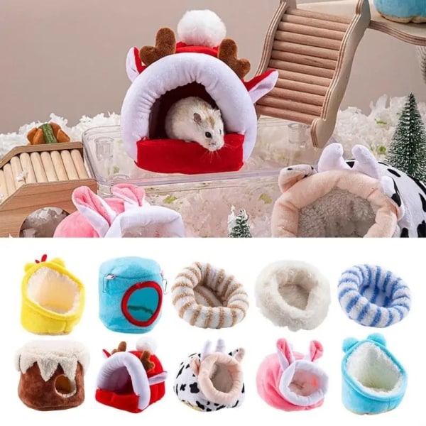 Hamster Nest Winter Plushy Nest A A A