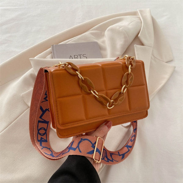 Skuldertaske Underarmstaske BRUN Brown