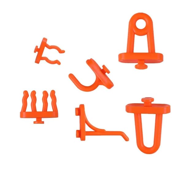 10 stk. hængende plade hul krog pegboard krog TYPE 3 TYPE 3 Type 3