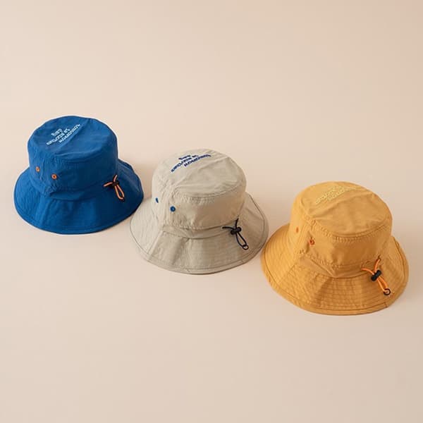 Bøttehatt Solhatt for Barn GUL L Yellow L