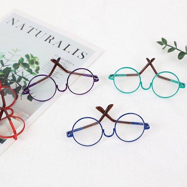 Doll Glasses Pehmo Doll Silmälasit VILLA Purple