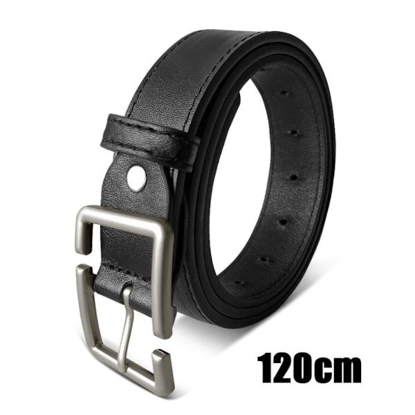 Business Läder Bältesnål Spänne Midjeband 120CM 120cm