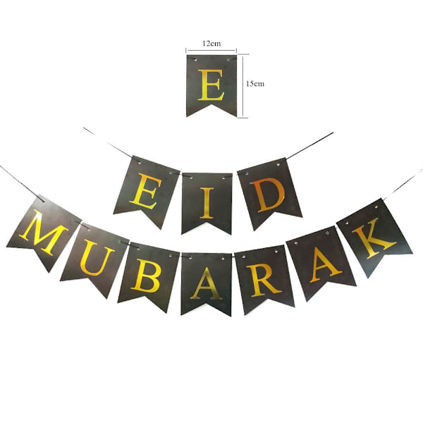 Eid Mubarak -lippu, Eid-riipukset 3 3