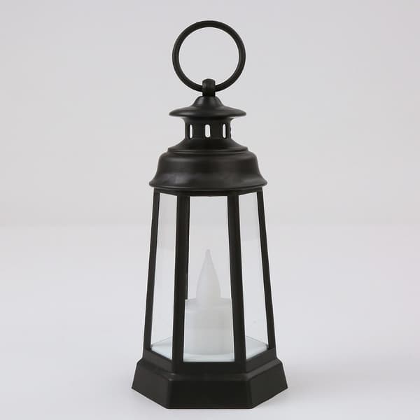 LED Lanterne Lys Lanterne SORT black