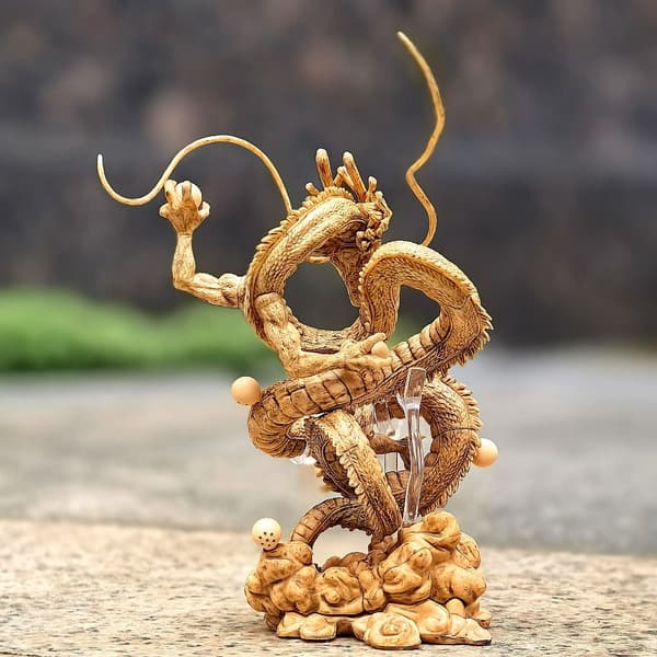 Dragon Ball-Figur PVC Figurin Docka TRÄ wood