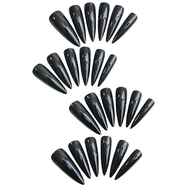 Almond Fake Nails tekokynsien painallus kynsille