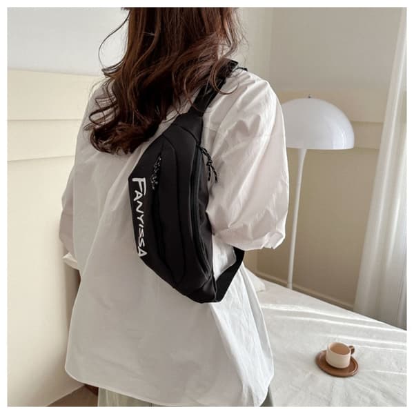Messenger Bag Skolevesker HVIT White