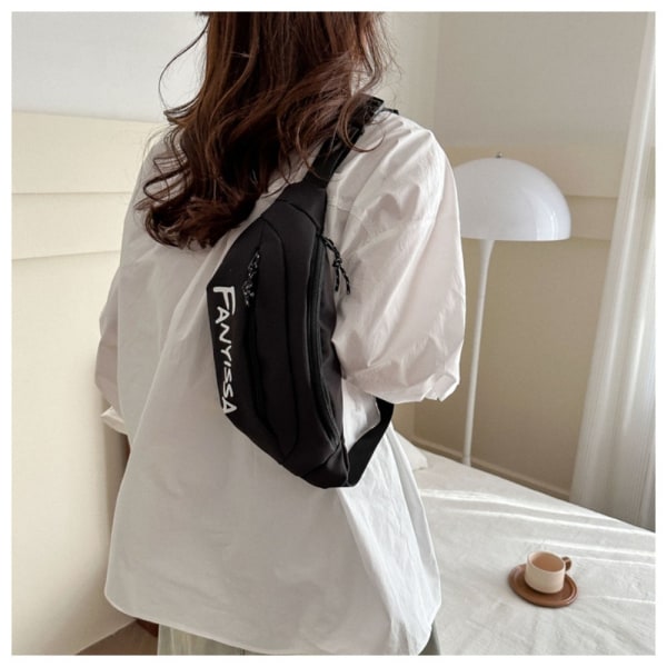 Messenger Taske Skoletasker SORT Black