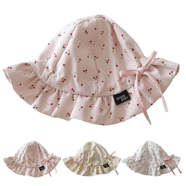 Kids Bucket Hat Baby Caps BEIGE beige