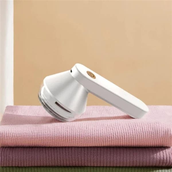 Elektrisk lo-fjerner stofftrimmer HVIT White