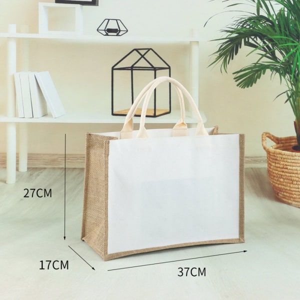 Blank Sack Tote Håndtaske WHITE S S White S-S