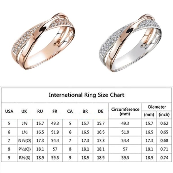 Forever Love Knot Promise Ring Jubileumsforlovelsesring ROSE Rose Gold 6