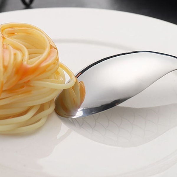 Dessertske Forgyldt ske SORT L Black L