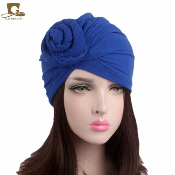 Kvinder Turban Hårbetræk SORT Black