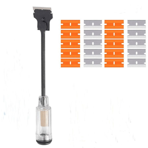 1Pack och 20ST Long Reach Extension Scraper Lång rakhyvelskrapa