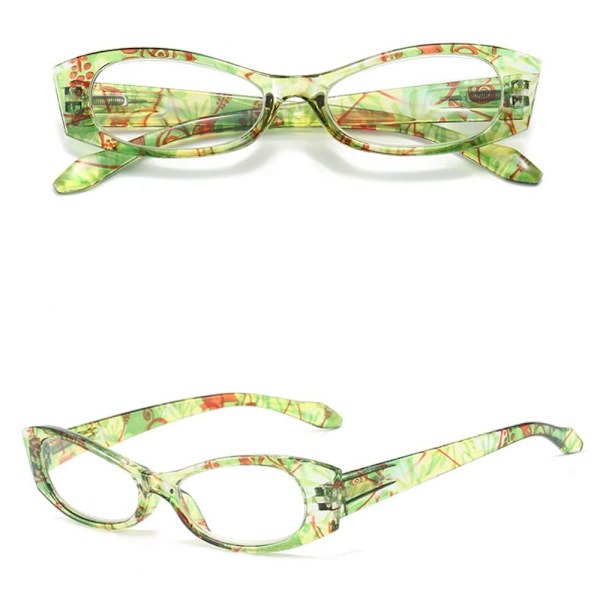 Læsebriller med æskebrille GUL 100 100 yellow 100-100