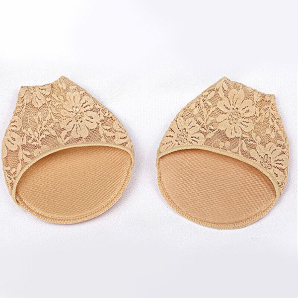 Pitsi etujalkapehmusteet Korkokengät Puolipohjalliset BEIGE beige