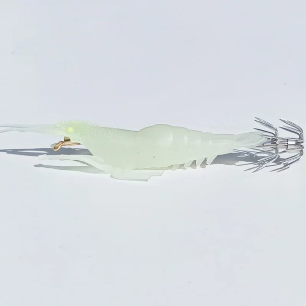 1kpl Pehmeä kalastusuhe Shrimp Squid Hook 02 02 02