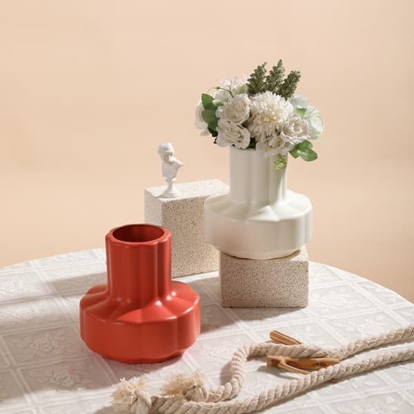 Blomstervase Blomsterpotte HVID White