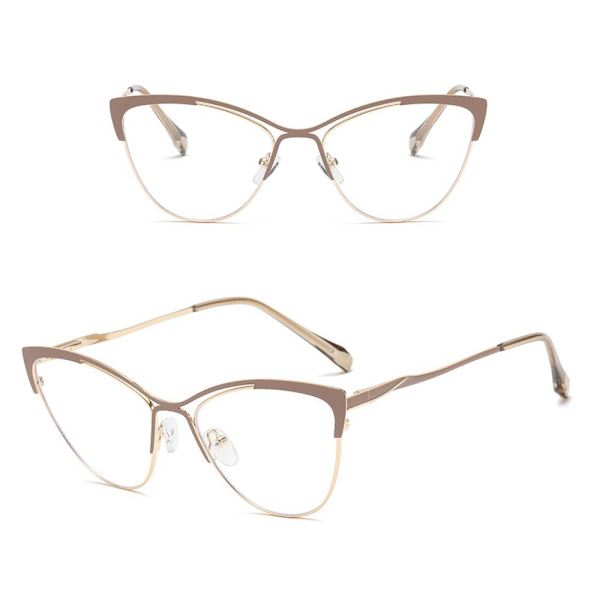 Anti-blåt lys briller Firkantede briller BROWNSTYLE 1 STYLE 1 BrownStyle 1