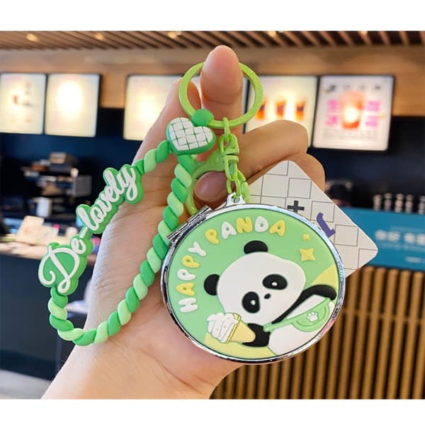 Panda Panda Speil Nøkkelring 01 01 01