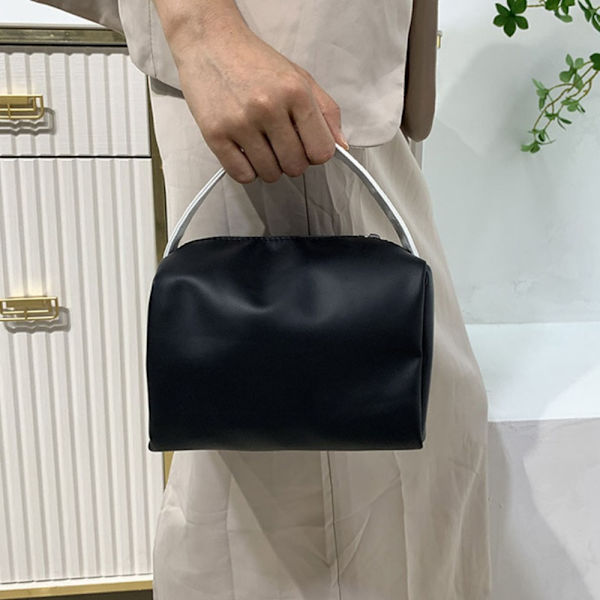 Handväska Liten fyrkantig väska SVART Black