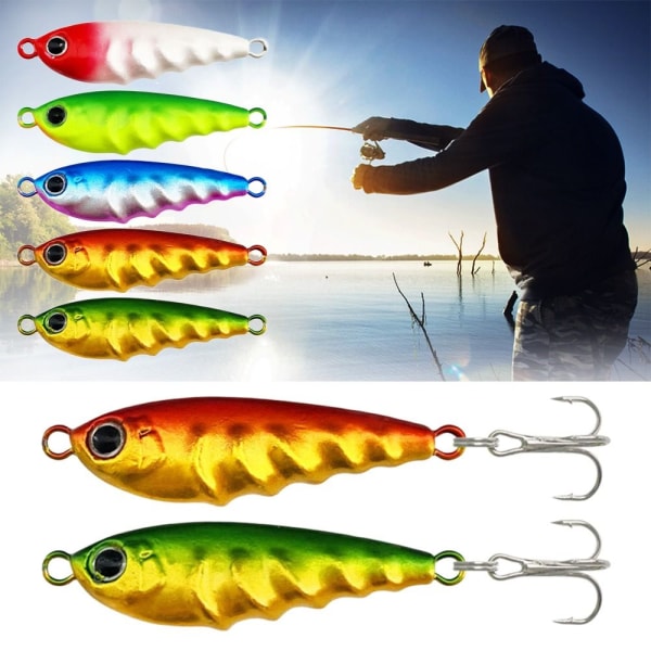 1 stk Metal fiskeagn VIB Lure 30G2-INGEN KROG 2-INGEN KROG 30g2-No hook