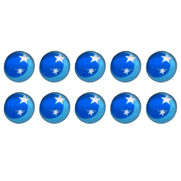 10 st/5 par Eyes Crafts Eyes Puppet Crystal Eyes 6MM-STAR TO 6mm-Star to left2