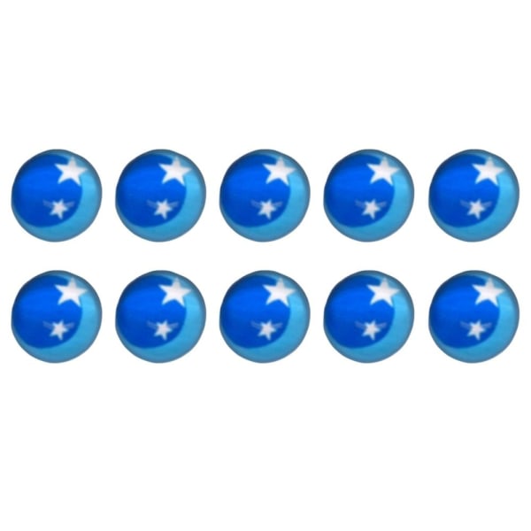 10 st/5 par Eyes Crafts Eyes Puppet Crystal Eyes 6MM-STAR TO 6mm-Star to Right2