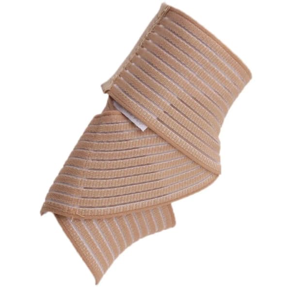 1 stk. Elastisk Ankelbind Sportsbeskyttelsesbind KAKI Khaki
