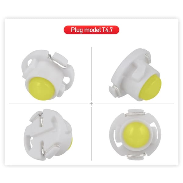 LED-kojelaudan valo auton mittariston polttimo SININEN blue