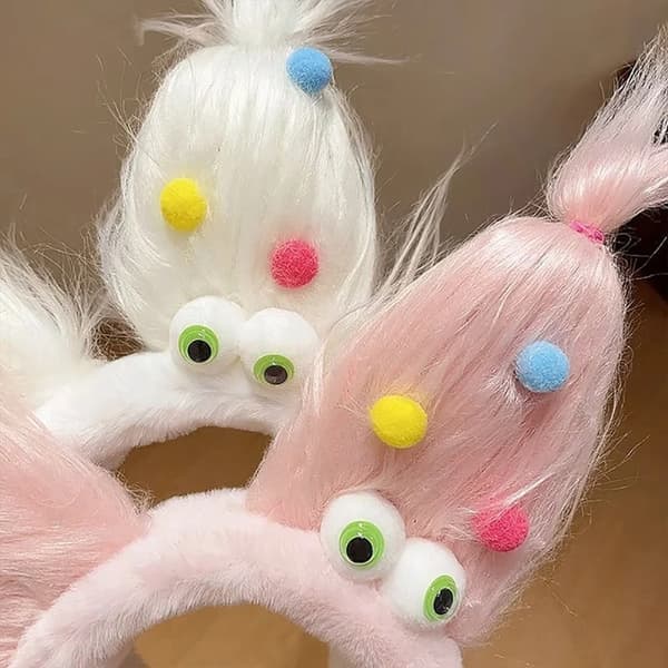 Hårbånd Plys Hårbøjle D D D