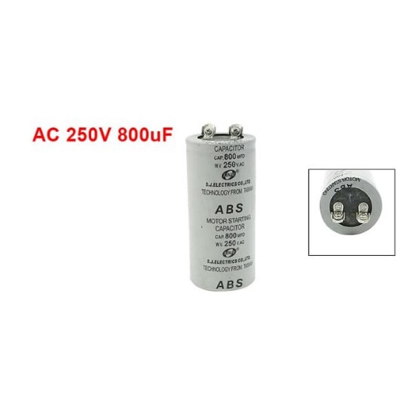 Moottorin kondensaattori 800Mfd 800Uf 250V